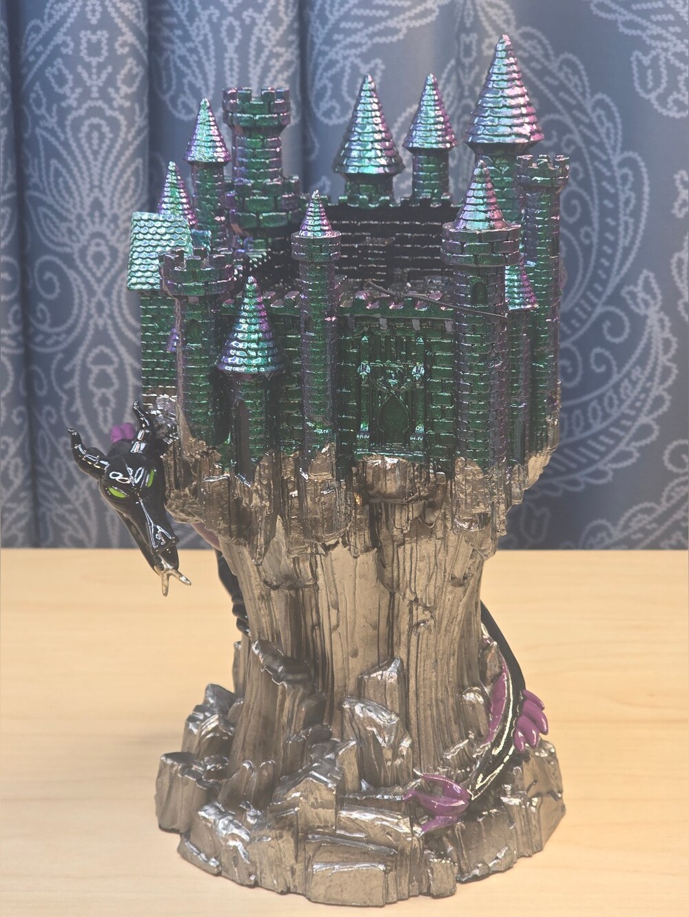 Disney Villains Maleficent Dragon Castle 3-Wick Candle Holder Bath & Body Works - Picture 4 of 16